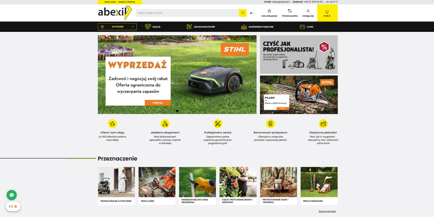 Abexil - sklep i serwis sprzętu Karcher i STIHL